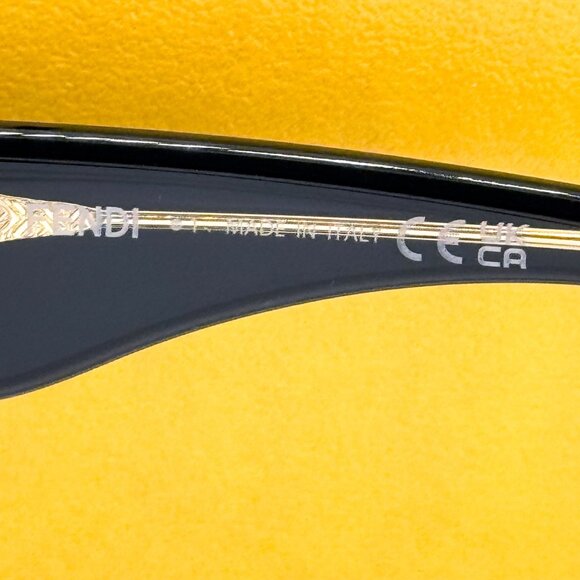 NEW FENDI SUNGLASSES FE40100I 01A BLACK/GRAY WOMEN EYEWEAR main image 7